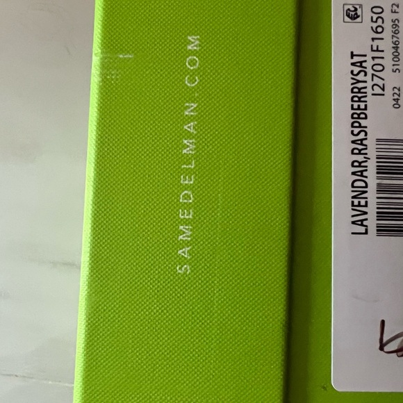 Sam Edelman , Rasberry sandals, size:10. - Picture 4 of 5